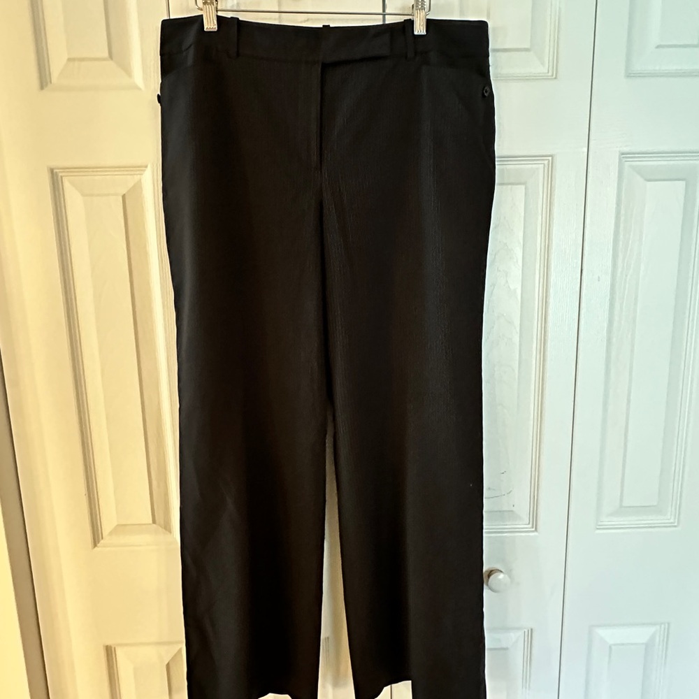 Black wide leg Ann Taylor Pants